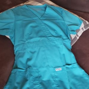 Greys anatomy scrubs (top)